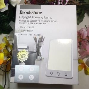 Brookstone 5000 LUX Portable Daylight Therapy Lamp